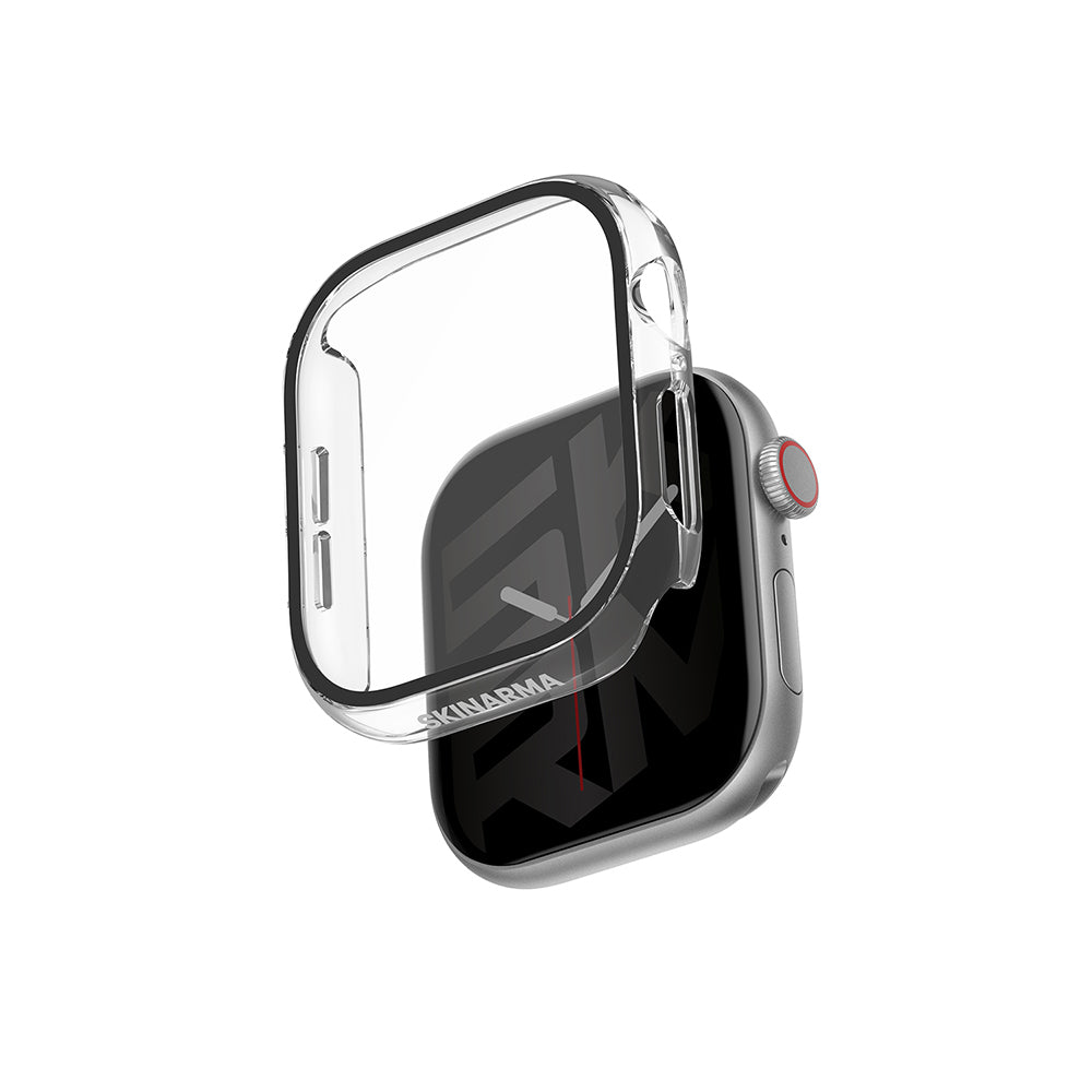 Skinarma Gado Apple Watch 10 46mm Sert Silikon Kasa ve Ekran Koruyucu Skinarma Gado Apple Watch 10 46mm Sert Silikon Kasa ve Ekran Koruyucu